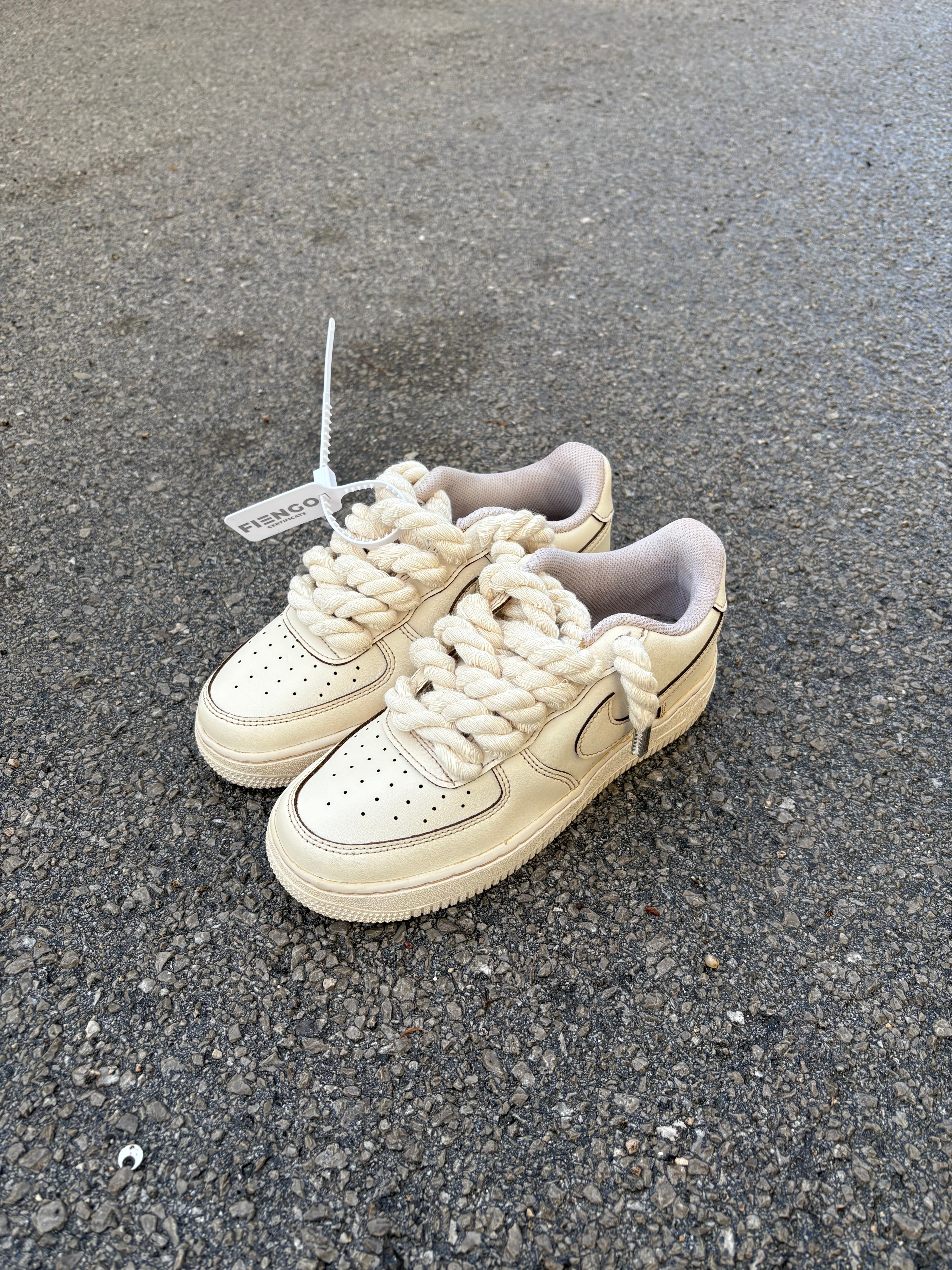 Air force 1 Rope Laces Coffee