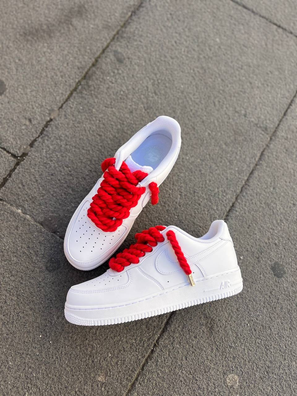 Air Force 1 Rope Laces Red