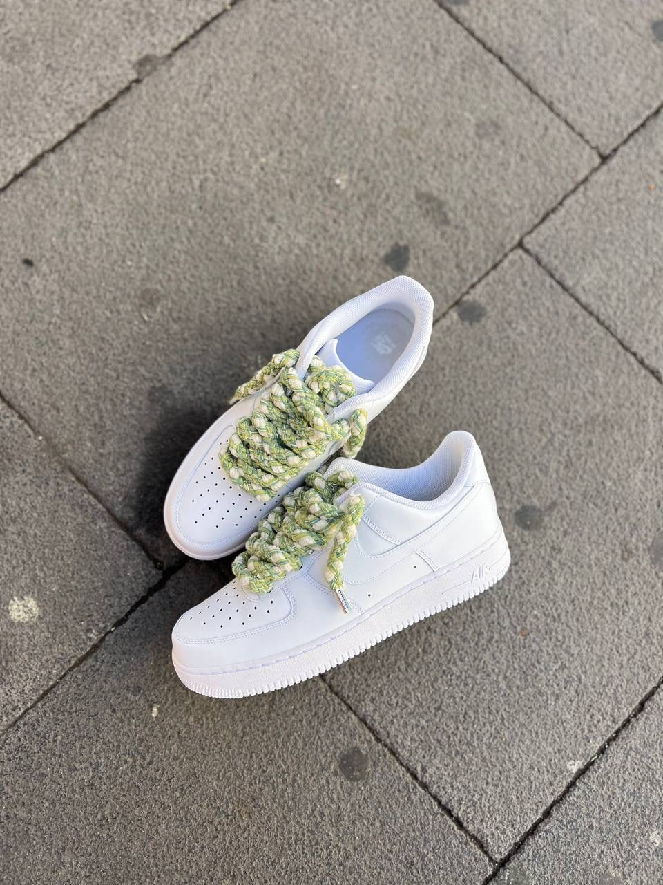 Air Force 1 White Rope Laces Mimetiche