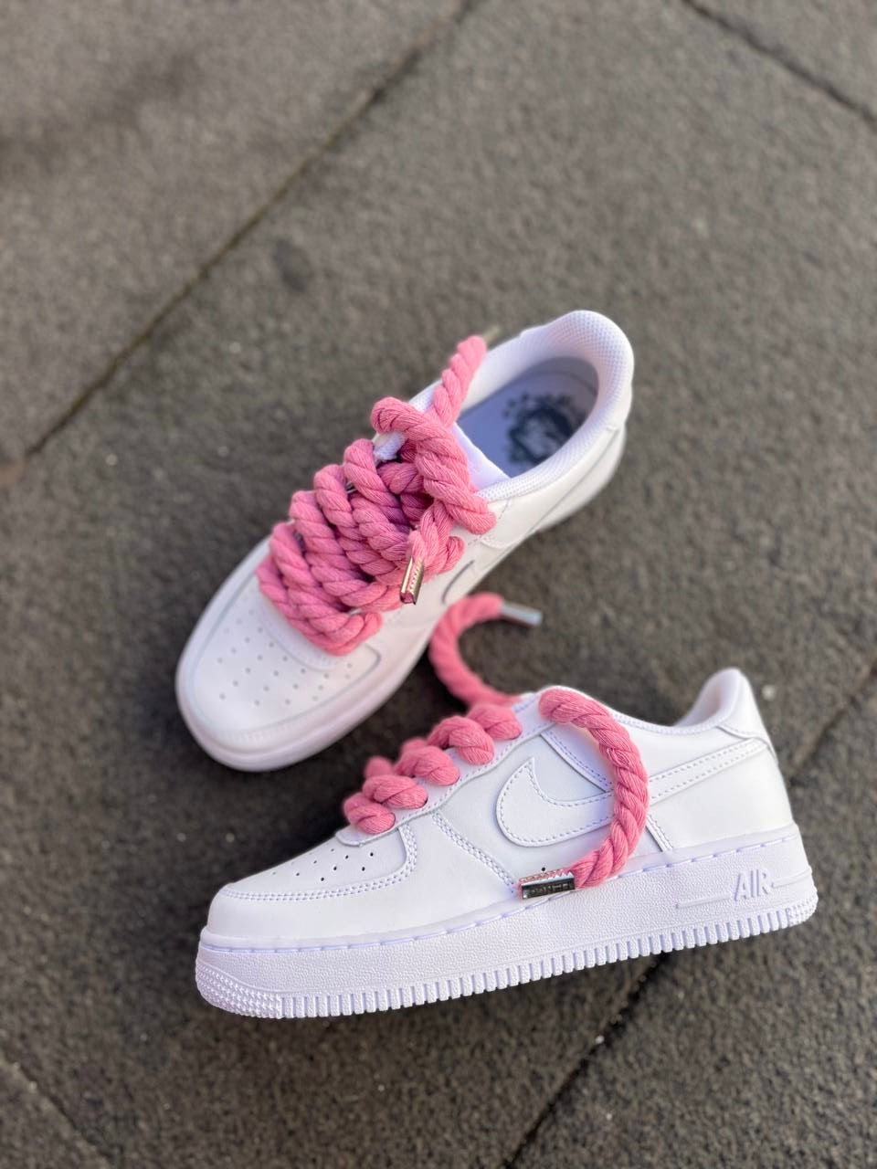 Air force 1 Rope Laces Pink