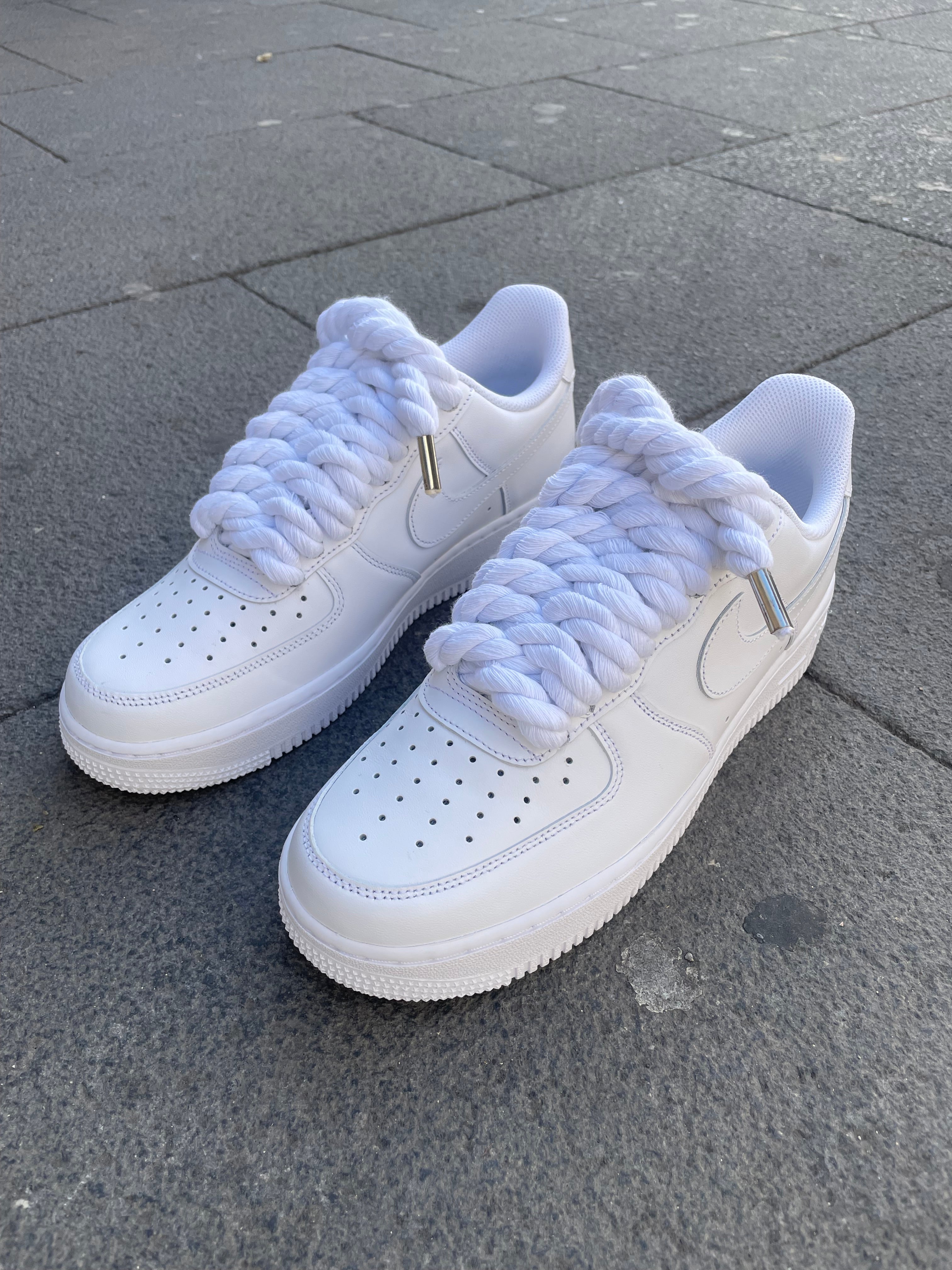 Air force 1 Rope Laces White