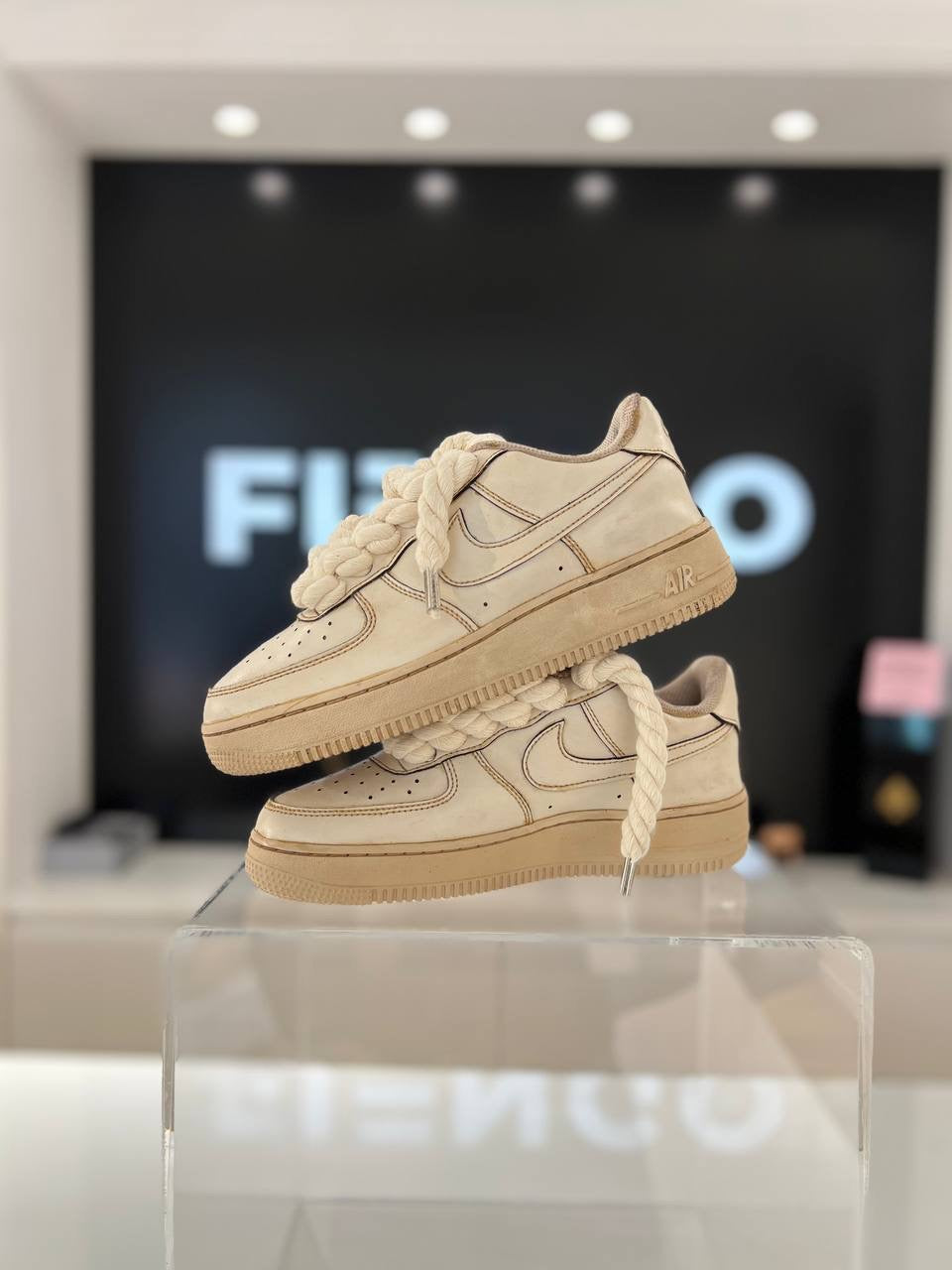 Air force 1 Rope Laces Coffee