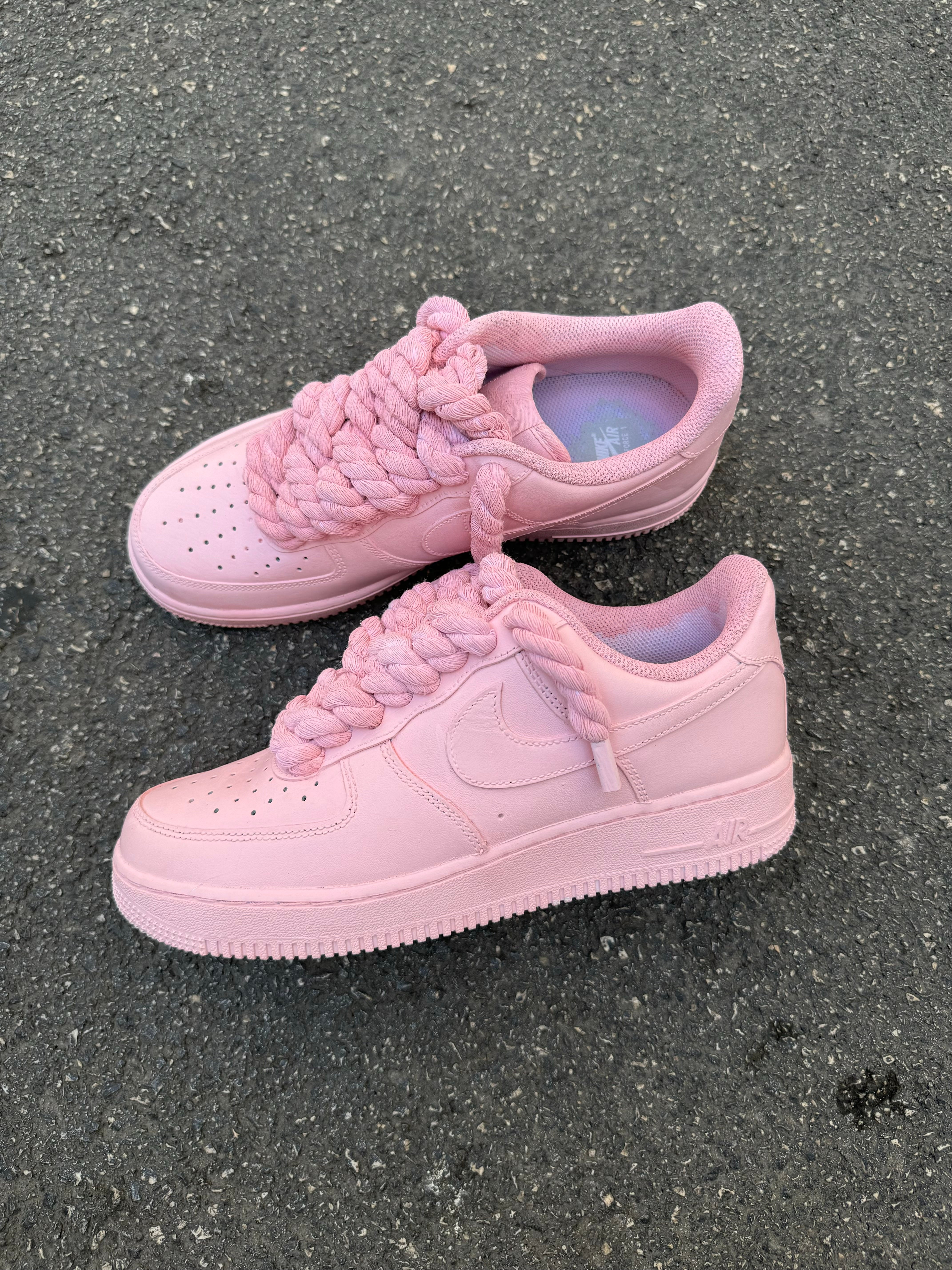 Air Force 1 “Rope Laces Pink Matt”