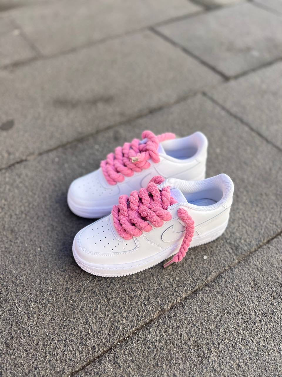 Air force 1 Rope Laces Pink