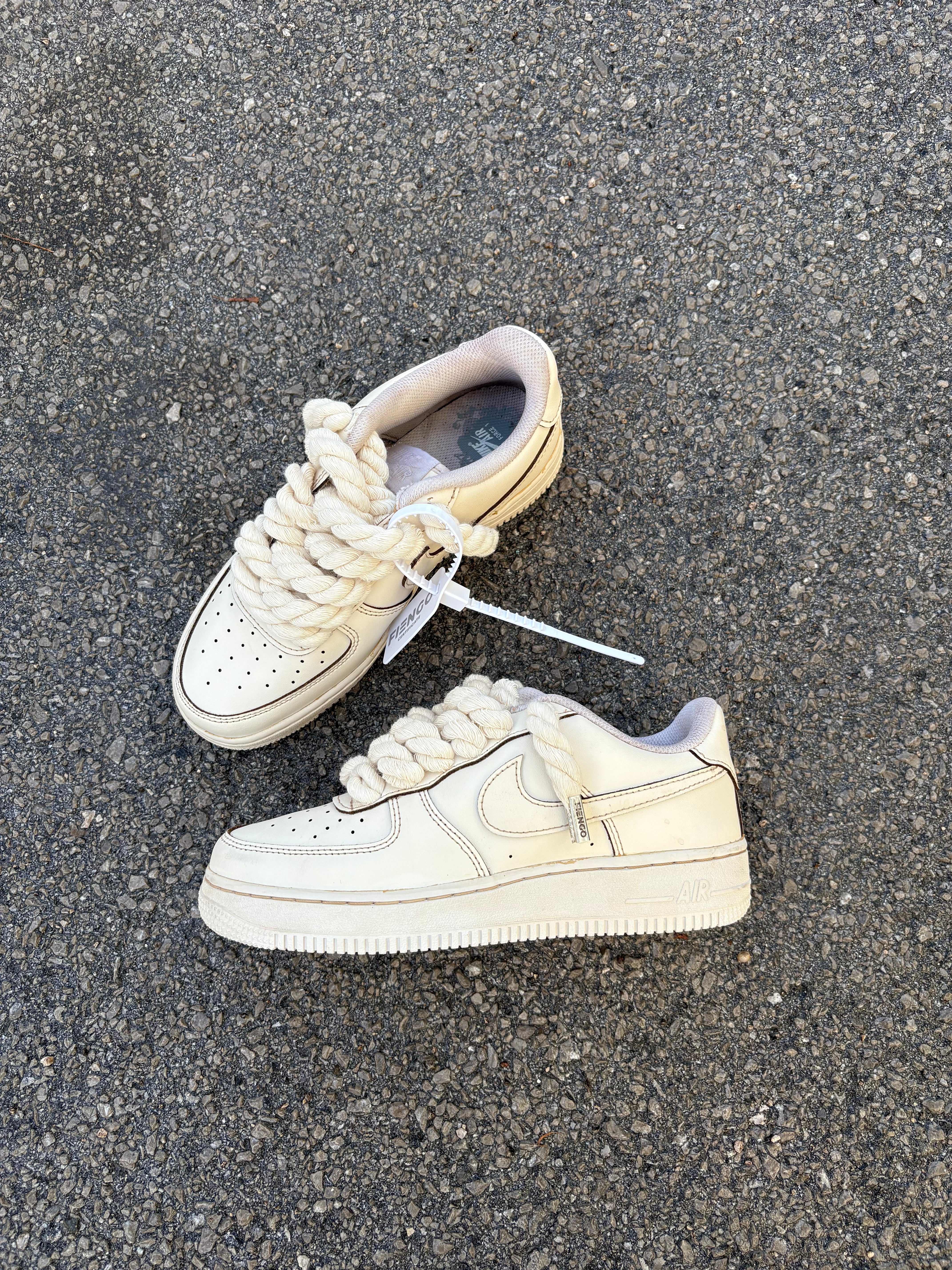 Air force 1 Rope Laces Coffee